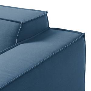 Canapé d’angle KINX méridienne Tissu Osta: Bleu foncé - Largeur : 294 cm - Méridienne courte à gauche (vue de face) - Sans fonction
