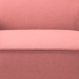 Canapé d’angle KINX méridienne Tissu Osta: Corail - Largeur : 294 cm - Méridienne courte à gauche (vue de face) - Sans fonction