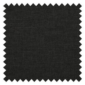 Ecksofa Latina (mit Schlaffunktion) Long Schwarz - Textil - 233 x 90 x 160 cm