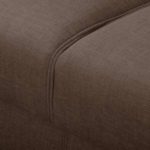 Ecksofa Lipley (mit Schlaffunktion) Webs Braun - Textil - 259 x 99 x 167 cm