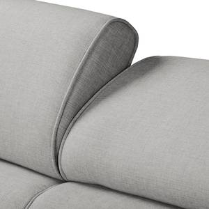 Ecksofa Lipley (mit Schlaffunktion) Webs Grau - Textil - 259 x 99 x 167 cm