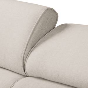 Ecksofa Lipley (mit Schlaffunktion) Webs Beige - Textil - 259 x 99 x 167 cm