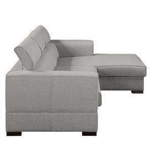 Ecksofa Lipley (mit Schlaffunktion) Webs Grau - Textil - 259 x 99 x 167 cm