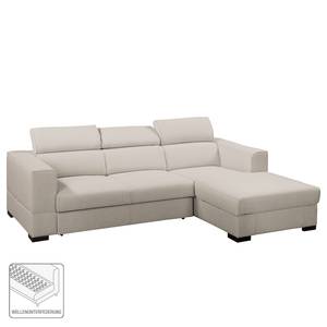 Ecksofa Lipley (mit Schlaffunktion) Webs Beige - Textil - 259 x 99 x 167 cm