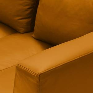 Ecksofa Madison II Echtleder Echtleder Neka: Cognac - Breite: 319 cm - Ecke davorstehend links