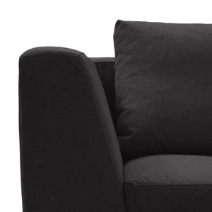 Ecksofa Madison I Webstoff Webstoff Anda II: Anthrazit - Breite: 255 cm - Ottomane davorstehend links