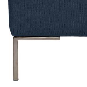 Ecksofa Madison I Webstoff Webstoff Anda II: Blau - Breite: 319 cm - Ottomane davorstehend links