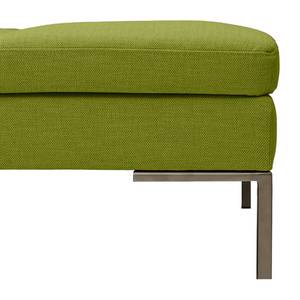 Ecksofa Madison I Webstoff Webstoff Anda II: Grün - Breite: 319 cm - Ottomane davorstehend links