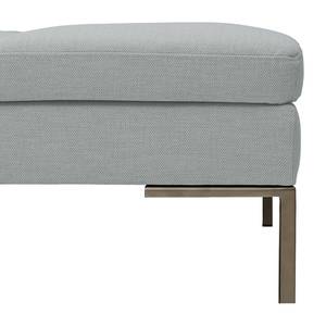 Ecksofa Madison I Webstoff Webstoff Anda II: Silber - Breite: 319 cm - Ottomane davorstehend links