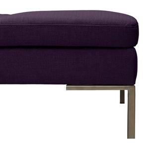 Ecksofa Madison I Webstoff Webstoff Anda II: Violett - Breite: 319 cm - Ottomane davorstehend links