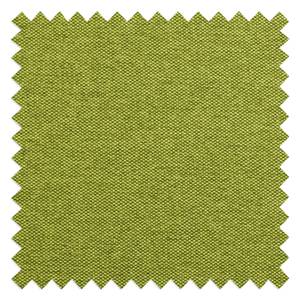 Hoekbank Madison I geweven stof Geweven stof Anda II: Groen - Breedte: 319 cm - Ottomaan vooraanzicht rechts
