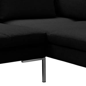 Ecksofa Madison I Webstoff Webstoff Saia: Anthrazit - Breite: 319 cm - Ottomane davorstehend rechts