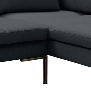 Ecksofa Madison II Webstoff Webstoff Anda II: Grau - Breite: 319 cm - Ecke davorstehend rechts