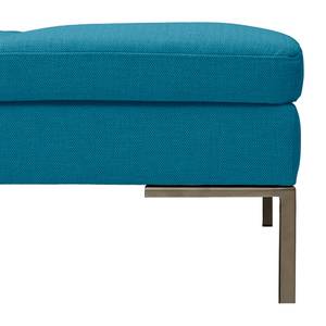 Ecksofa Madison II Webstoff Webstoff Anda II: Türkis - Breite: 319 cm - Ecke davorstehend rechts