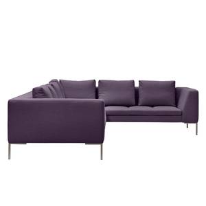 Ecksofa Madison II Webstoff Webstoff Anda II: Violett - Breite: 319 cm - Ecke davorstehend rechts