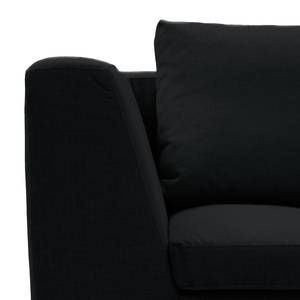 Ecksofa Madison II Webstoff Webstoff Saia: Anthrazit - Breite: 319 cm - Ecke davorstehend rechts