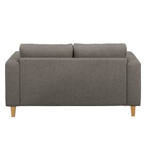 Ecksofa MAISON 1-Sitzer mit Longchair Webstoff Inas: Cubanit - Longchair davorstehend links