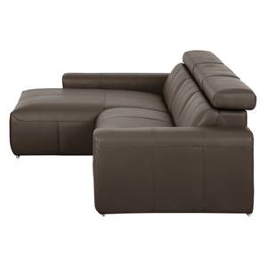 Ecksofa Malvern I Echtleder Braun - Echtleder - 310 x 82 x 180 cm