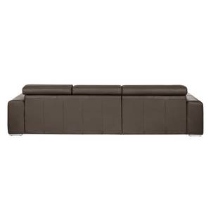 Ecksofa Malvern I Echtleder Braun - Echtleder - 310 x 82 x 180 cm