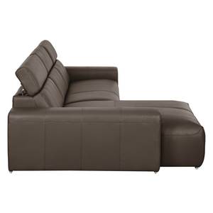 Ecksofa Malvern I Echtleder Braun - Echtleder - 310 x 82 x 180 cm