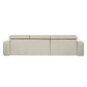 Ecksofa Malvern I Echtleder Grau - Echtleder - 310 x 82 x 180 cm