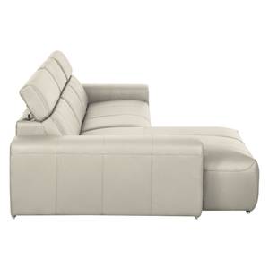 Ecksofa Malvern I Echtleder Grau - Echtleder - 310 x 82 x 180 cm