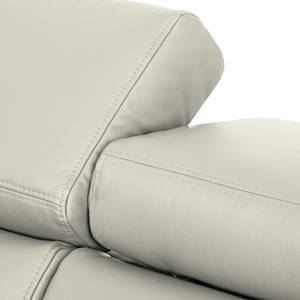 Ecksofa Malvern I Echtleder Grau - Echtleder - 310 x 82 x 180 cm