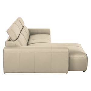 Ecksofa Malvern I Echtleder Grau - Echtleder - 310 x 82 x 180 cm