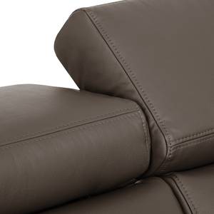 Ecksofa Malvern I Echtleder Braun - Echtleder - 310 x 82 x 180 cm