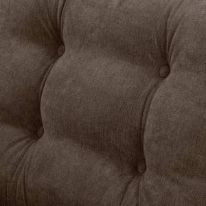 Ecksofa Marau Microfaser - Braun - Longchair davorstehend rechts