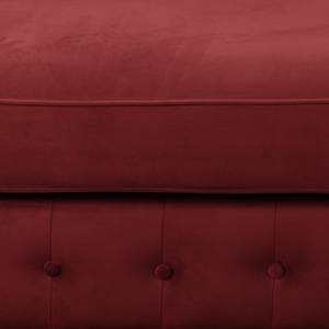 Ecksofa Marau Rot - Longchair davorstehend links