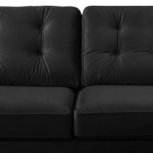 Ecksofa Marau Anthrazit - Longchair davorstehend rechts