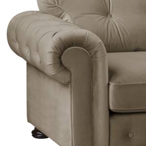 Ecksofa Marau Latte Macchiato - Longchair davorstehend rechts