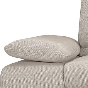 Ecksofa Masca I Strukturstoff Strukturstoff - Beige - Longchair davorstehend rechts - Keine Funktion