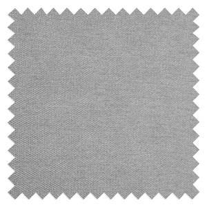 Canapé d'angle Moi Tissu - Gris / Anthracite - Méridienne courte à droite (vue de face)