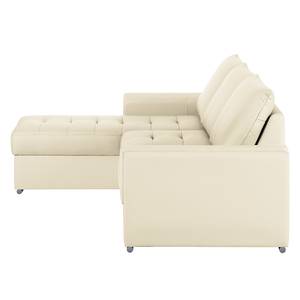 Ecksofa Narva (beidseitig montierbar) Kunstleder - Beige