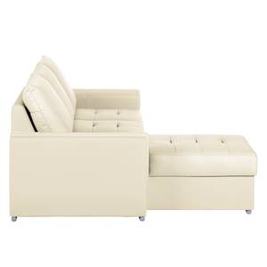 Ecksofa Narva (beidseitig montierbar) Kunstleder - Beige