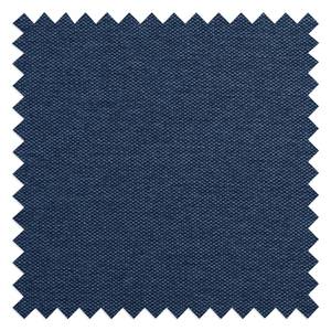 Ecksofa Navona Webstoff Webstoff Anda II: Blau - Longchair davorstehend rechts - Braun