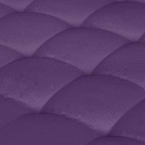 Ecksofa Nistra Webstoff Violett - Longchair davorstehend rechts