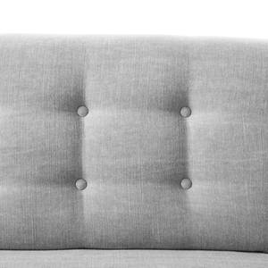 Ecksofa Nordic Chic II Webstoff Stoff TUS: 19 light grey - Longchair davorstehend rechts