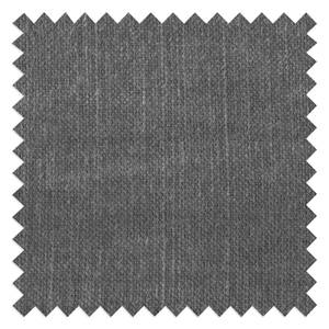 Hoekbank Nordic Chic II geweven stof Stof TUS: 9 graphite - Longchair vooraanzicht rechts