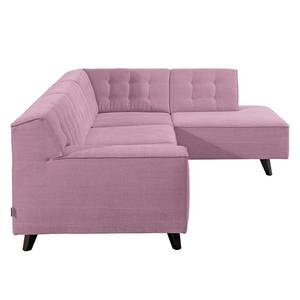 Ecksofa Nordic Chic Webstoff Cyclam - Breite: 269 cm - Longchair davorstehend rechts