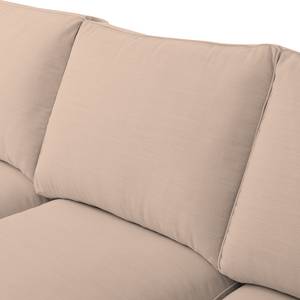 Ecksofa Nors Webstoff Rosa - Longchair davorstehend rechts