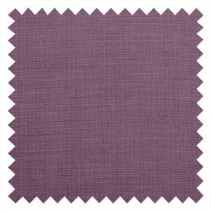 Canapé d'angle Oslo Tissu violet - Méridienne longue à gauche (vue de face)