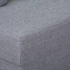 Ecksofa Bauru Webstoff Grau - Longchair davorstehend links