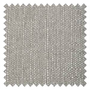 Canapé d'angle boxspring Paladine Tissu - Gris minéral - Méridienne courte à gauche (vue de face)