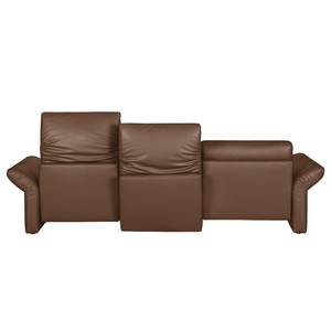 Ecksofa Perira I mit Relaxfunktion - Kunstleder - Braun - Longchair davorstehend links