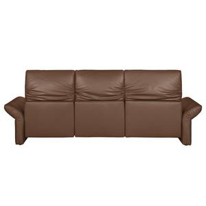 Ecksofa Perira I mit Relaxfunktion - Kunstleder - Braun - Longchair davorstehend links