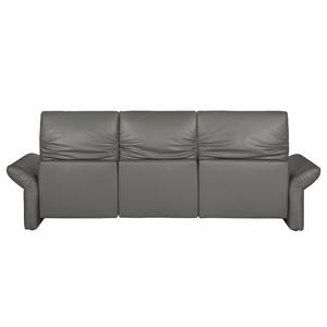 Ecksofa Perira I mit Relaxfunktion - Kunstleder - Grau - Longchair davorstehend links