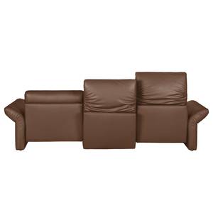 Ecksofa Perira I mit Relaxfunktion - Kunstleder - Braun - Longchair davorstehend rechts